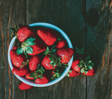 Strawberries-in-a-bowl